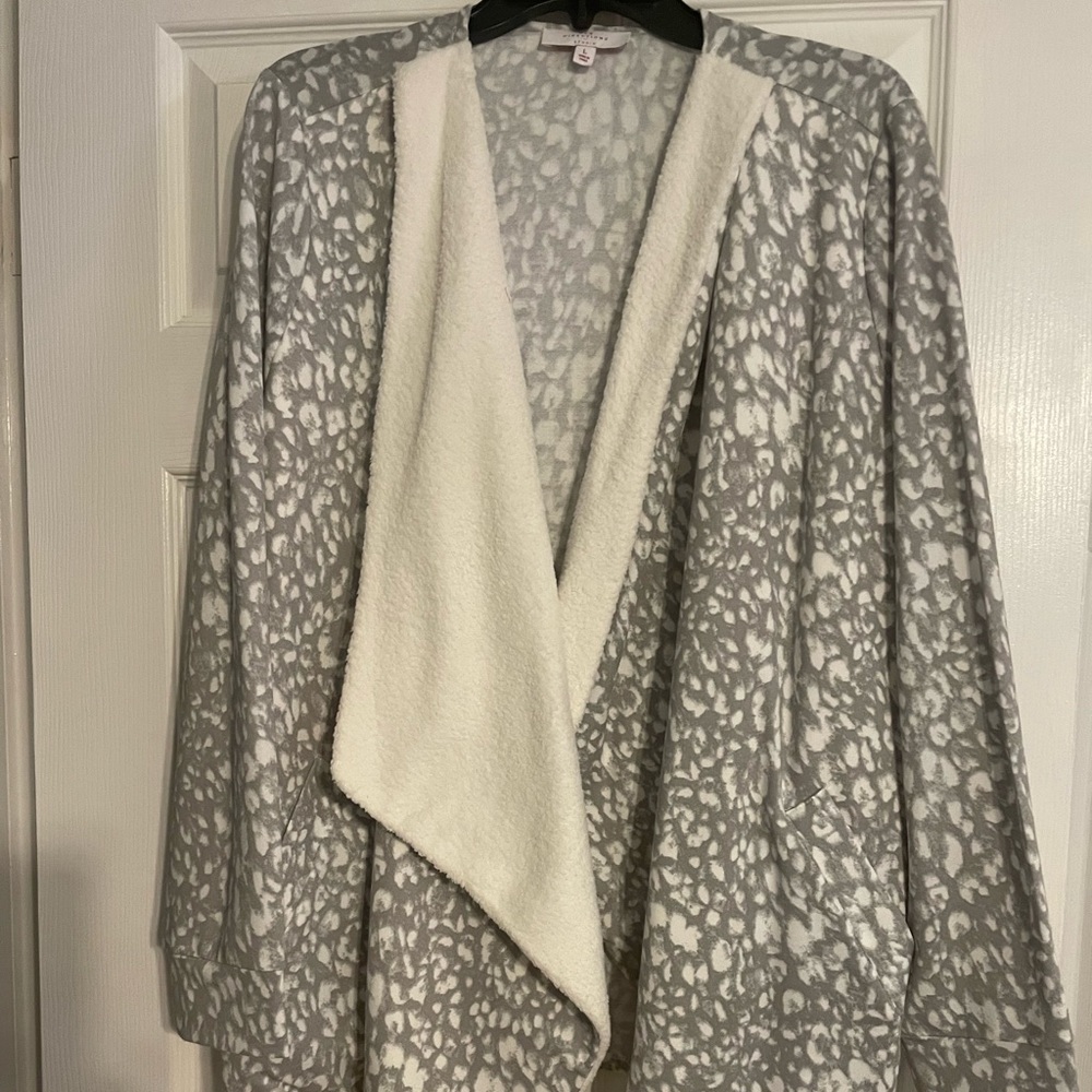 Soft light weight sweater jacket